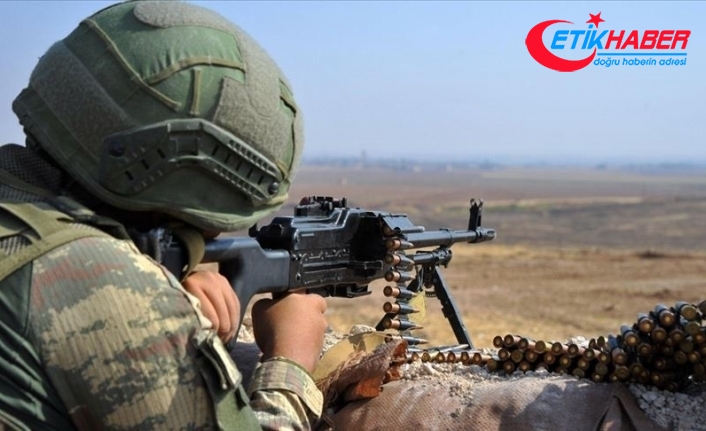 Fırat Kalkanı bölgesine taciz atışı yapan 4 PKK/YPG'li terörist etkisiz hale getirildi