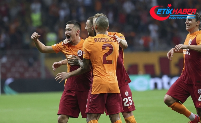 Galatasaray, UEFA Avrupa Ligi'ne 3 puanla başladı