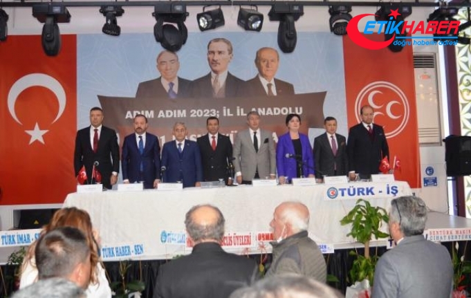 MHP'nin 'Adım Adım 2023, İl İl Anadolu' programı Kütahya'da yapıldı