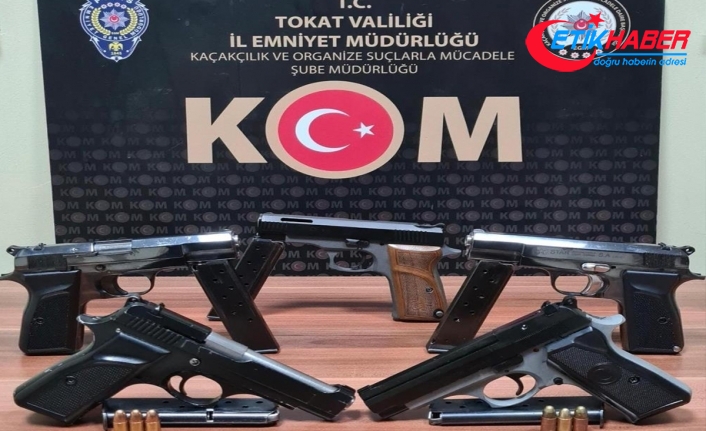 Tokat'ta silah kaçakçılığı operasyonunda 1 kişi yakalandı
