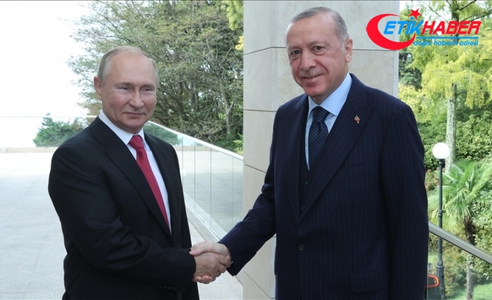Cumhurbaşkanı Erdoğan yarın Rusya Devlet Başkanı Putin'le görüşecek