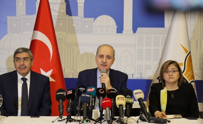 AK Parti Genel Başkanvekili Numan Kurtulmuş, Gaziantep'te gündemi değerlendirdi: