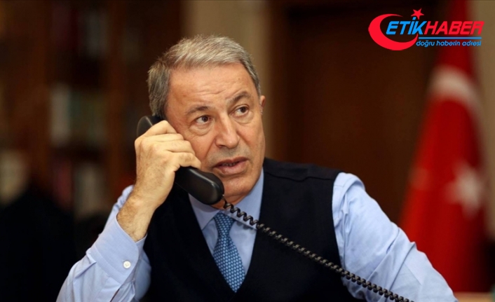 Bakan Akar, Ukrayna Savunma Bakanı Reznikov ile telefonda görüştü