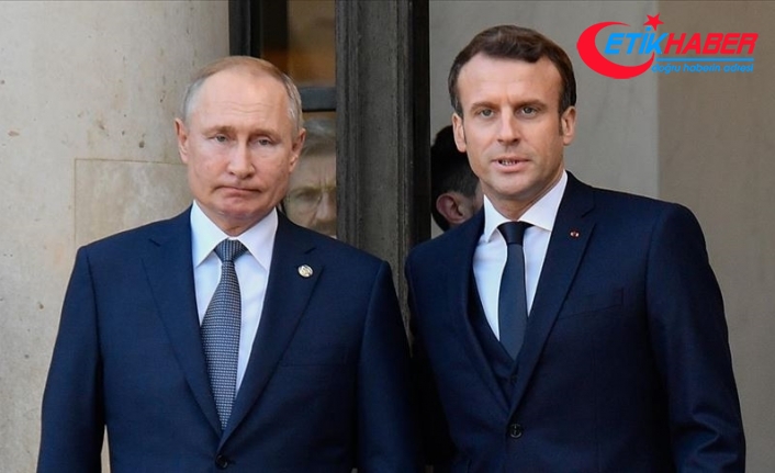 Putin ve Macron 'Ukrayna krizi'ni görüştü