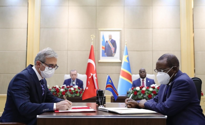 Türkiye ve Demokratik Kongo Cumhuriyeti arasında 7 anlaşma