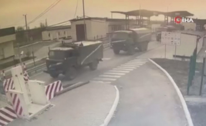 Ukrayna Devlet Sınır Muhafız Teşkilatı: Rus tankları Luhansk bölgesinde sınırı geçti