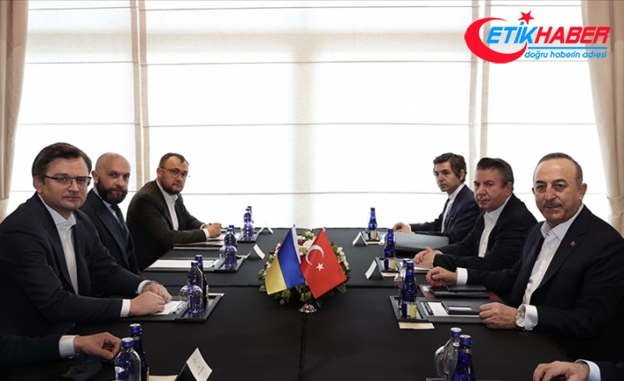 Çavuşoğlu, Ukrayna Dışişleri Bakanı Kuleba ile Antalya'da görüştü