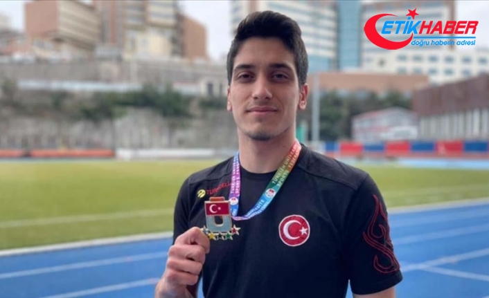 Milli atlet Kilcioğlu'nun hedefi uluslararası müsabakalarda zirveye koşmak