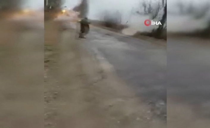 Rus askerlerini tuzağa çekip zırhlı araçlarını imha ettiler