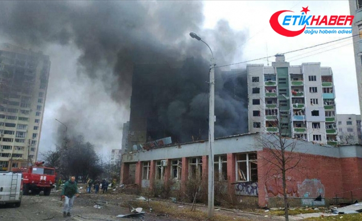 Rusların havadan saldırdığı Ukrayna'nın Çernigiv kentinde ölenlerin sayısı 47'ye yükseldi
