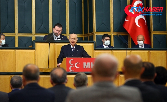 MHP Lideri Bahçeli: Atatürk ay yıldızlı al bayrak Abdülhamid Han da üç hilaldir