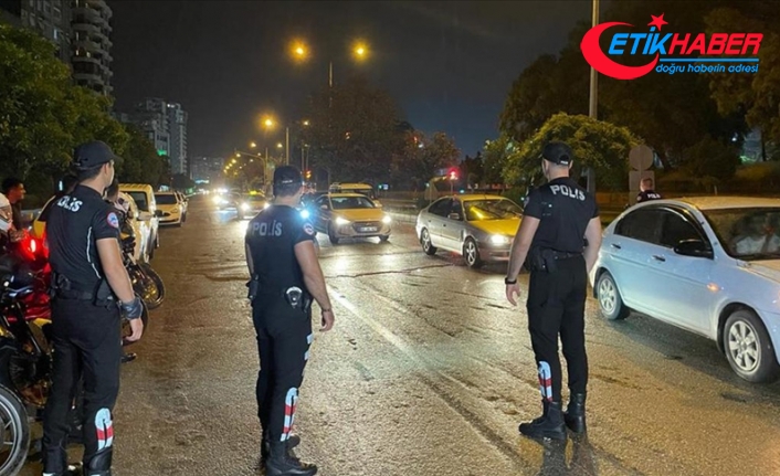 Adana'da 'güven ve huzur' uygulamasında 55 kişi gözaltına alındı