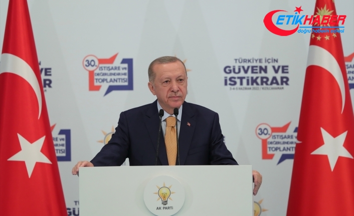 Cumhurbaşkanı Erdoğan: Güney sınırlarımızdaki güvenlik hattımızın eksiklerini yeni harekatlarla tamamlayacağız