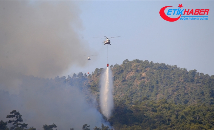 Tarım ve Orman Bakanı Kirişci: Marmaris'teki orman yangını büyük ölçüde kontrol altına alındı