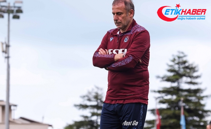 Trabzonspor Teknik Direktörü Avcı, yeni sezon öncesi değerlendirmelerde bulundu