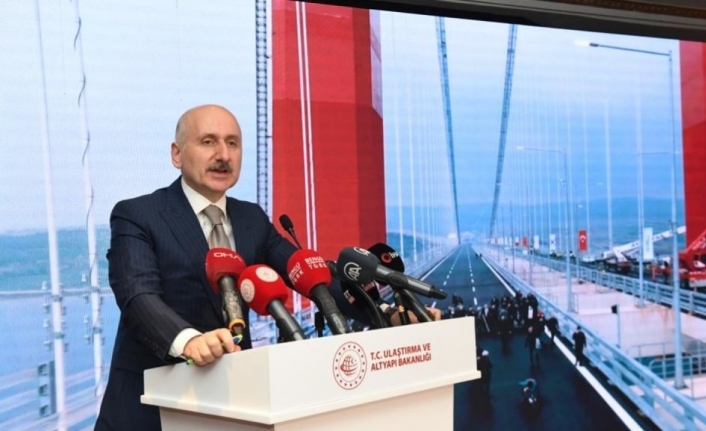 Bakan Karaismailoğlu’dan Osmangazi Köprüsü ve İzmir-İstanbul Otoyolu açıklaması