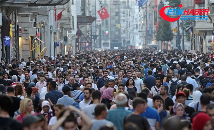 Türkiye'de ortalama hane halkı büyüklüğü geçen yıl 3,17 kişiye geriledi