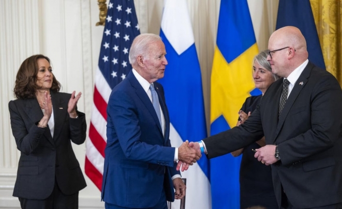 ABD Başkanı Biden, Finlandiya ve İsveç’in NATO’ya katılımına onay veren belgeleri imzaladı