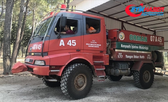 Antalya'da orman teşkilatı yangınlara karşı teyakkuzda
