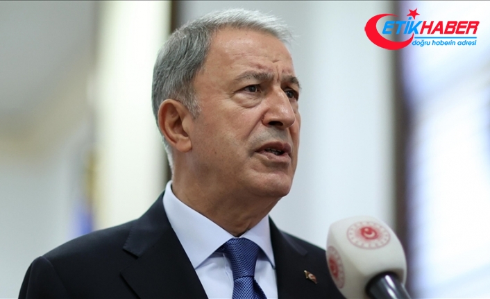 Milli Savunma Bakanı Akar'dan müttefik ülkelere "PKK/KCK/YPG" uyarısı