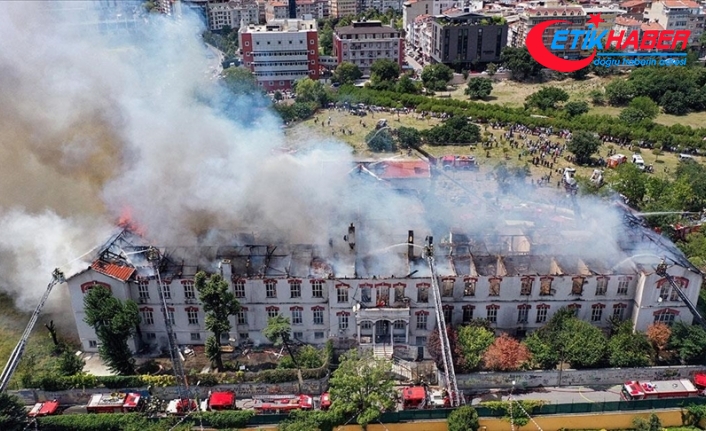 Balıklı Rum Hastanesi'ndeki yangına ilişkin soruşturma başlatıldı