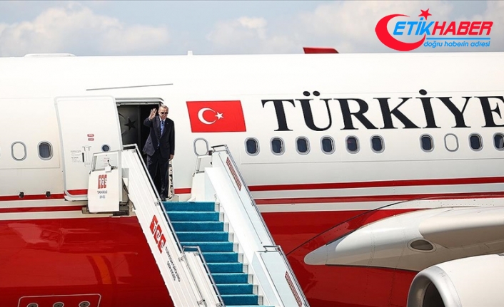 Cumhurbaşkanı Erdoğan, Ukrayna'ya gitti