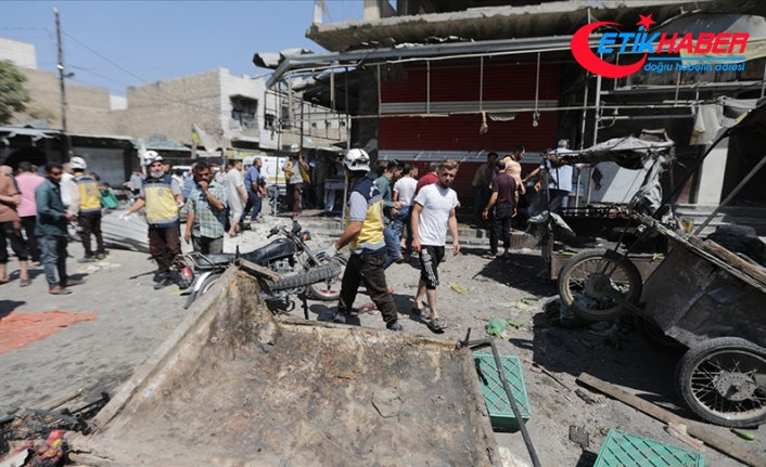 Suriye'nin kuzeyindeki Bab ilçesine füzeli saldırıda 14 sivil öldü