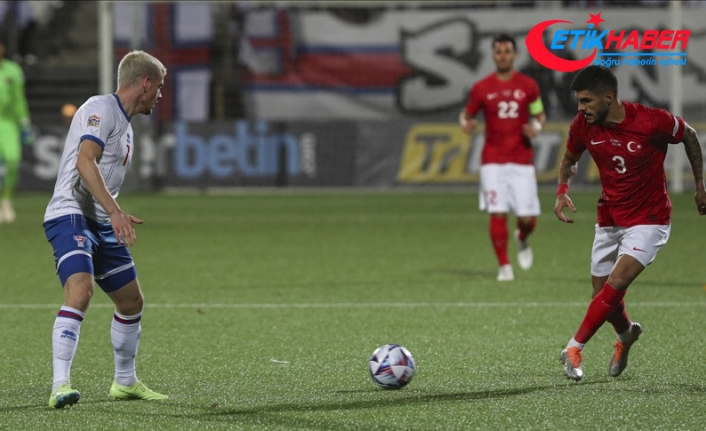 A Milli Futbol Takımı, Faroe Adaları'na mağlup oldu