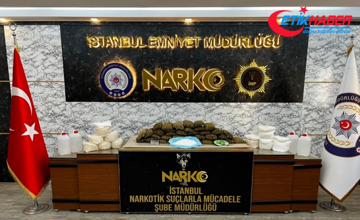 İstanbul’da uyuşturucu operasyonu: 59 kilo uyuşturucu ele geçirildi