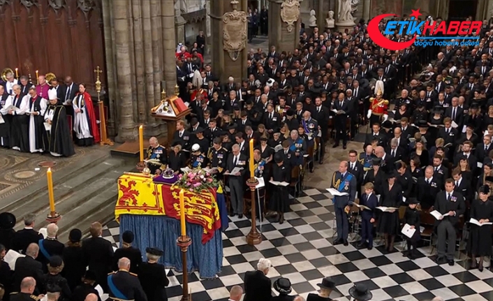 Kraliçe 2. Elizabeth için resmi cenaze töreni düzenlendi