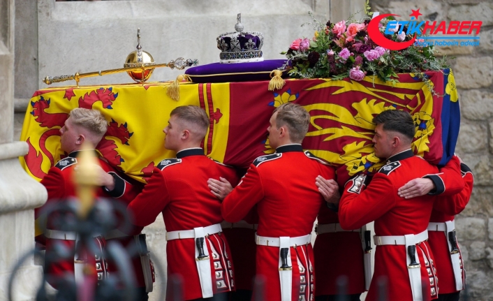 Kraliçe II. Elizabeth’in cenaze töreni düzenleniyor