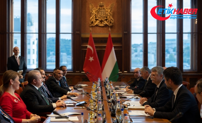 TBMM Başkanı Şentop, Macaristan Meclis Başkanı Köver’le görüştü