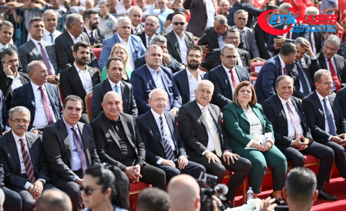 CHP Genel Başkanı Kılıçdaroğlu, Adana'da açılış ve temel atma töreninde konuştu: