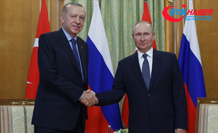 Cumhurbaşkanı Erdoğan, Rusya Devlet Başkanı Putin ile telefon görüşmesi gerçekleştirdi