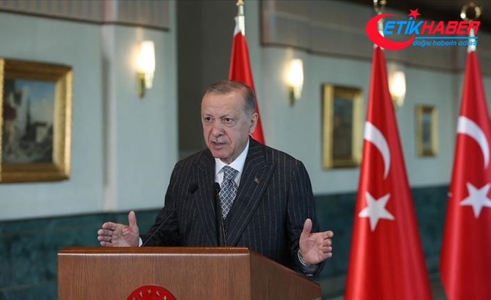 Cumhurbaşkanı Erdoğan: Cumhuriyetimizin yüzüncü yaşını 'Türkiye Yüzyılı' atılımıyla karşılamaya hazırlanıyoruz