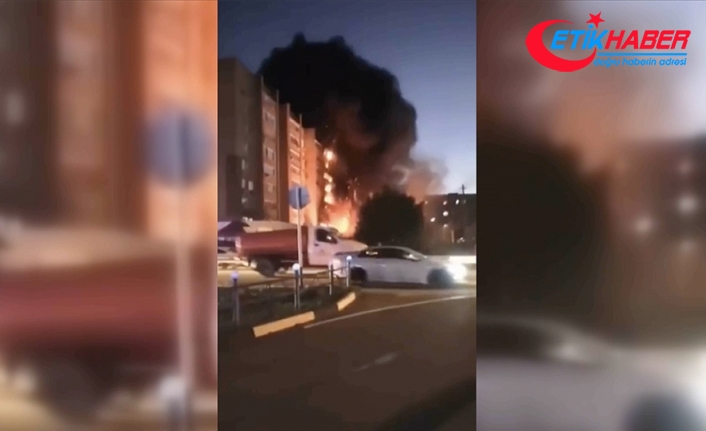 Rusya'nın Yeysk kentinde savaş uçağının yerleşim bölgesine düşmesi sonucu 13 kişi öldü