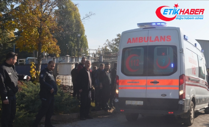 Amasya'da yağ fabrikasının arıtma ünitesinde baygın halde bulunan 6 işçi hastaneye kaldırıldı