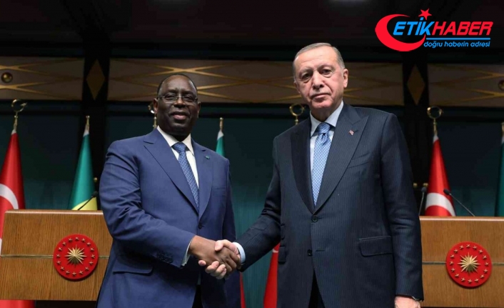 Cumhurbaşkanı Erdoğan: "Senegal ile ikili ticaret hacmimizi en kısa sürede bunu 1 milyar dolara çıkarmayı hedefliyoruz"