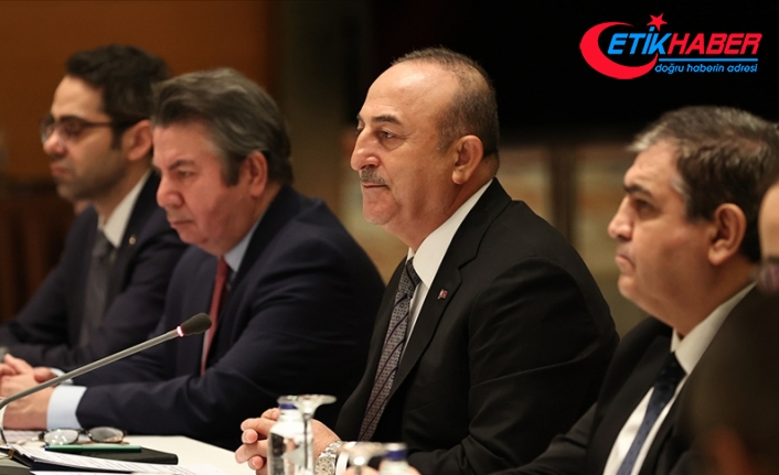 Dışişleri Bakanı Çavuşoğlu: Suriye rejimi aynı zamanda Suriyelilerin ülkesine dönmesini istiyor