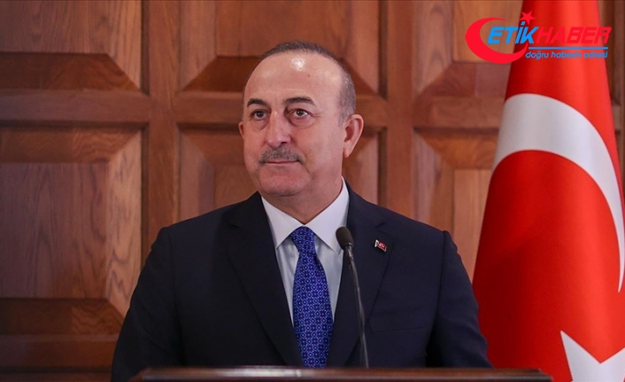 Dışişleri Bakanı Çavuşoğlu: Suriye'ye insani yardımların düzenli bir şekilde ulaştırılması gerekiyor