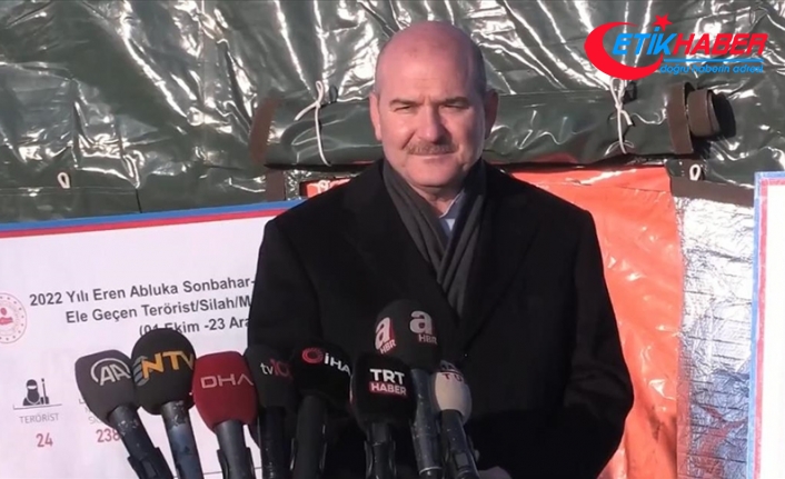 İçişleri Bakanı Soylu: En büyük Eren Abluka operasyonunu icra edeceğiz
