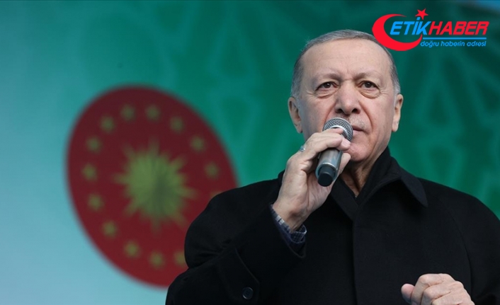 Cumhurbaşkanı Erdoğan: Kızılelma seri üretime başladıktan sonra F-16'nın taşıdığı bombayı taşıyacak