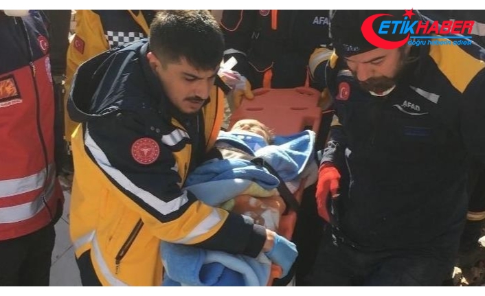 Adıyaman'da 6 aylık bebek 82 saat sonra enkazdan sağ çıkarıldı