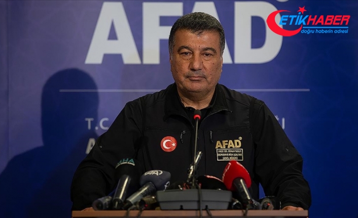 AFAD Deprem ve Risk Azaltma Genel Müdürü Tatar: Çok yoğun artçı sarsıntı var. Olağan dışı bir durumla karşı karşıyayız