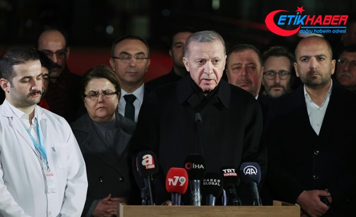 Cumhurbaşkanı Erdoğan: Bu coğrafyanın tarihte gördüğü en büyük deprem felaketiyle karşı karşıya kaldık