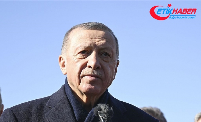 Cumhurbaşkanı Erdoğan: Deprem anından itibaren devlet olarak tüm kurumlarımızla sahadayız