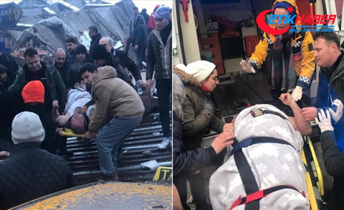 Kahramanmaraş'taki iki enkazdan iki kişi kurtarıldı