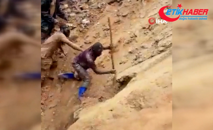 Toprak altında kalan madencileri elleriyle kazarak kurtardı