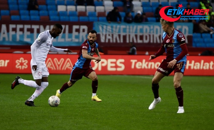 Trabzonspor'un sahasındaki yenilmezlik serisi sona erdi