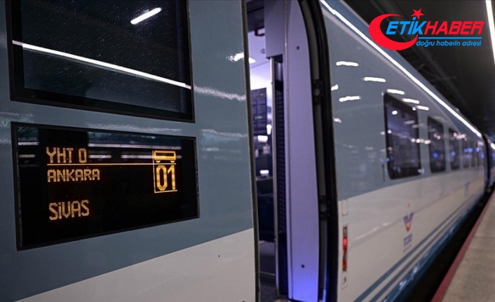 Ankara-Sivas Hızlı Tren Hattı'nın açılışı için son hazırlıklar yapılıyor